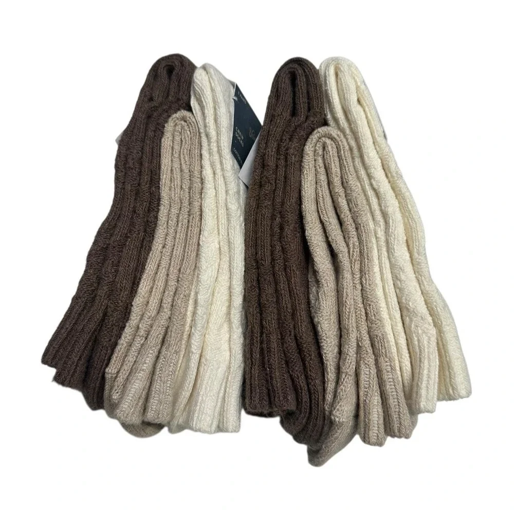 NWT Bundle of two 3 Pack Crew Socks 6 Pairs of socks!
